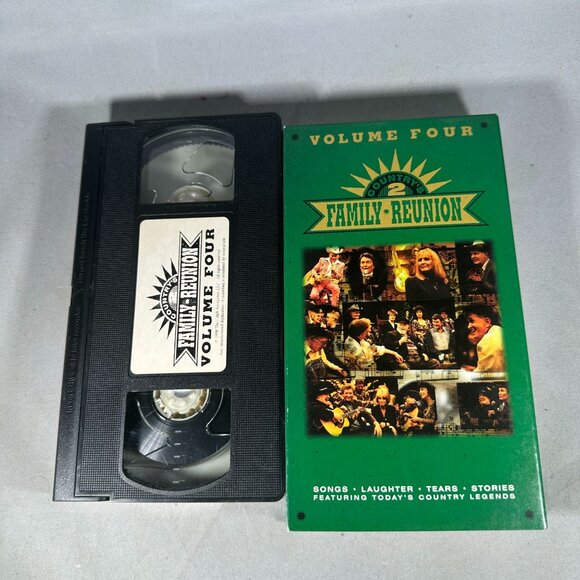 Countrys Family Reunion Volume Four VHS 1998 Country Legends Music & Stories - Picture 3 of 3